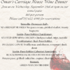 September Wine Dinner